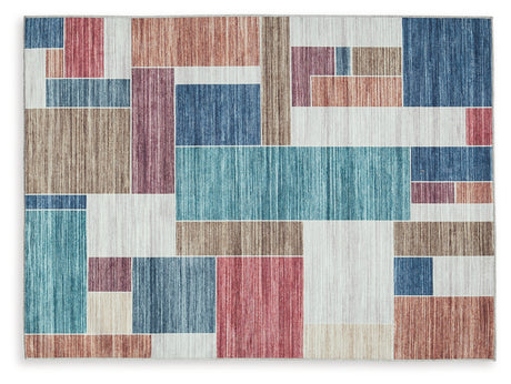 Numore Multi Large Rug from Ashley - Luna Furniture