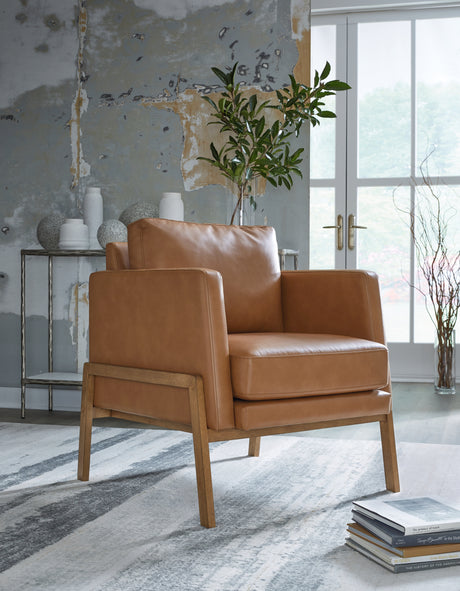 Numund Caramel Accent Chair - A3000670 - Luna Furniture
