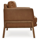Numund Caramel Accent Chair from Ashley - Luna Furniture
