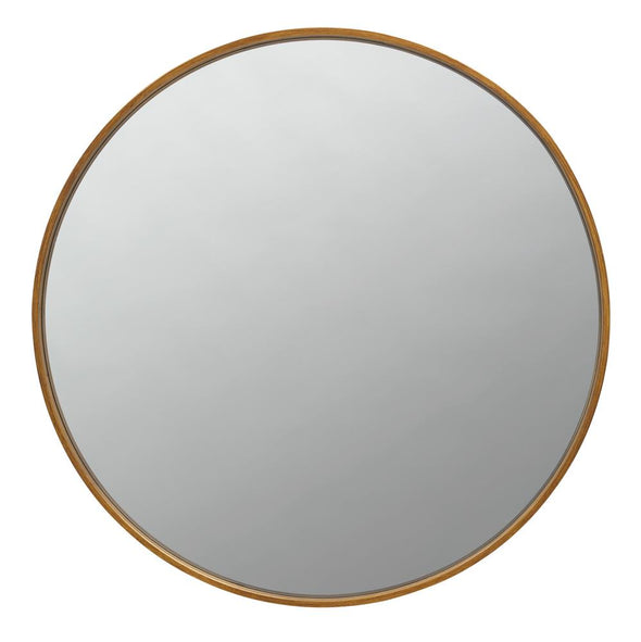 O'malley Round Mirror Brass - 961488 - Luna Furniture