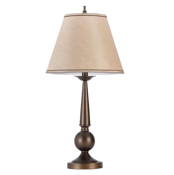 Ochanko Cone shade Table Lamps Bronze and Beige (Set of 2) - 901254 - Luna Furniture