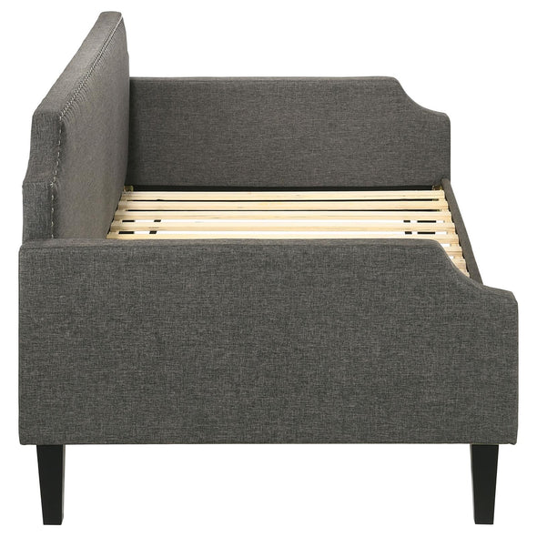 Olivia Upholstered Twin Daybed with Nailhead Trim - 300636 - Luna Furniture
