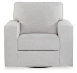 Olwenburg Taupe Swivel Accent Chair - A3000650 - Luna Furniture