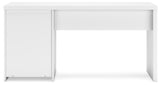 Onita White 60" Home Office Desk from Ashley - Luna Furniture