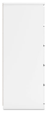 Onita White Chest of Drawers from Ashley - Luna Furniture