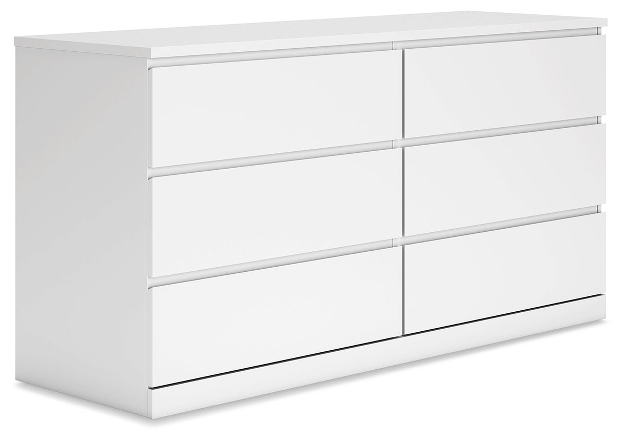 Onita White Youth Storage Platform Bedroom Set with 2 Drawers from Ashley - Luna Furniture