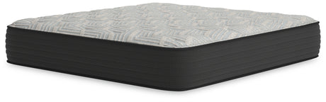 Palisades Plush Gray/Blue King Mattress from Ashley - Luna Furniture
