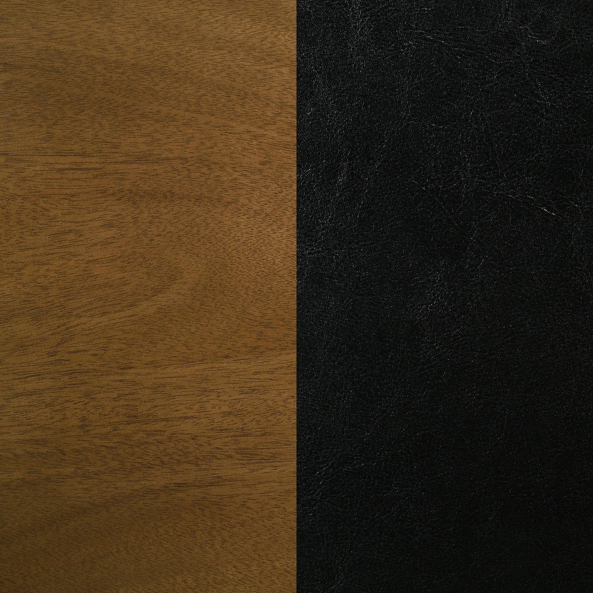 Parkwood Honey Brown and Black 5-Piece Dining Set with Square Table and Slat Back Side Chairs from Coaster - Luna Furniture