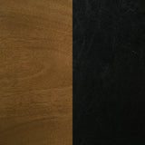 Parkwood Honey Brown and Black 5-Piece Dining Set with Square Table and Slat Back Side Chairs from Coaster - Luna Furniture