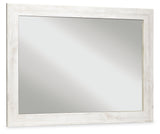 Paxberry Whitewash Bedroom Mirror - B181-36 - Luna Furniture