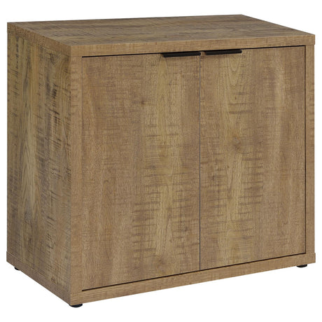 Pepita 2-door Engineered Wood Accent Cabinet with Adjustable Shelves Mango Brown - 950394 - Luna Furniture