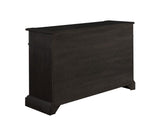 Phelps Antique Noir 2-Door Rectangular Server from Coaster - Luna Furniture
