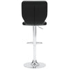 Pollzen Black Bar Height Barstool, Set of 2 - D121-230 - Luna Furniture