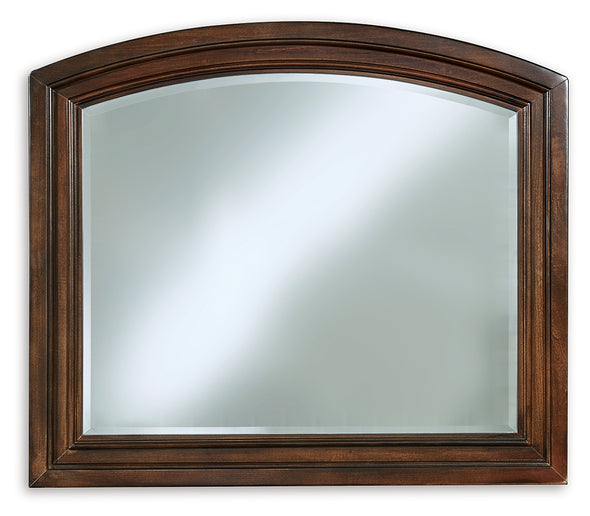 Porter Rustic Brown Bedroom Mirror (Mirror Only) - B697-36 - Luna Furniture