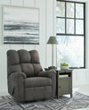 Potrol Slate Recliner - 4430125 - Luna Furniture