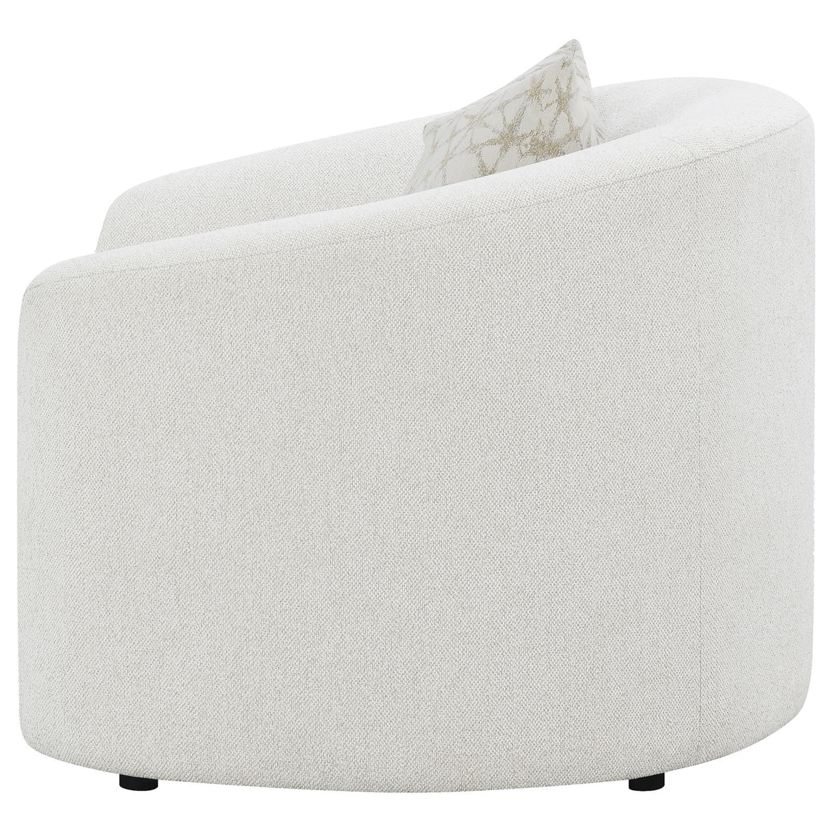 Rainn Latte Upholstered Tight Back Chair from Coaster - Luna Furniture