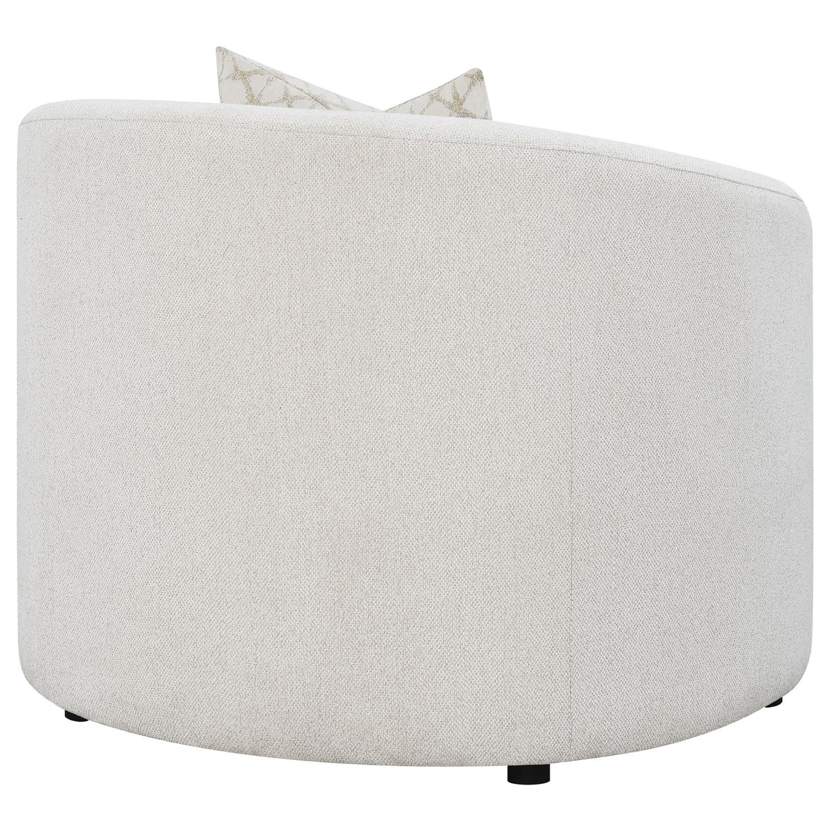 Rainn Latte Upholstered Tight Back Chair from Coaster - Luna Furniture