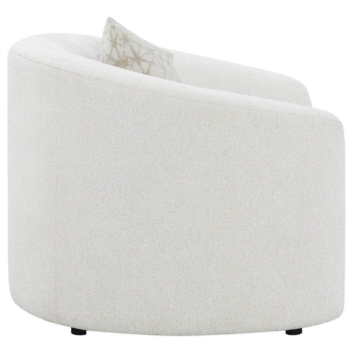 Rainn Latte Upholstered Tight Back Chair from Coaster - Luna Furniture