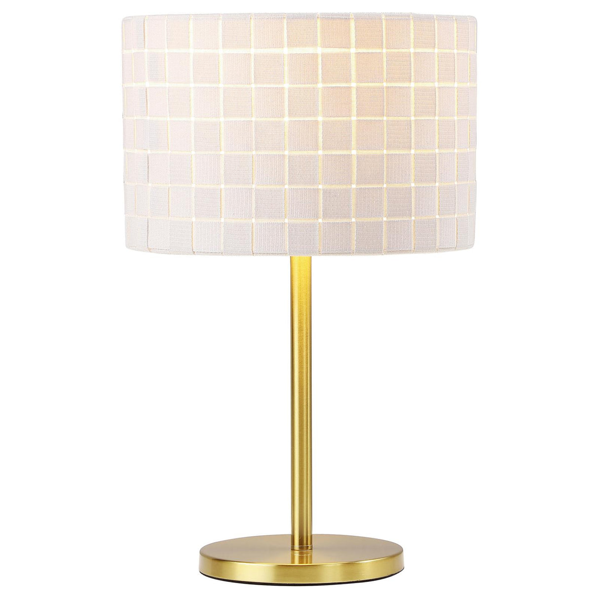 Ramiro Drum Shade Buffet Table Lamp Gold - 920304 - Luna Furniture