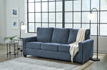 Rannis Navy Queen Sofa Sleeper - 5360439 - Luna Furniture