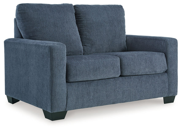 Rannis Navy Twin Sofa Sleeper - 5360437 - Luna Furniture