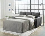 Rannis Pewter Full Sofa Sleeper from Ashley - Luna Furniture
