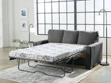 Rannis Pewter Full Sofa Sleeper from Ashley - Luna Furniture