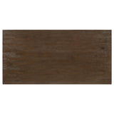 Reynolds Rectangular Dining Table Brown Oak - 107591 - Luna Furniture