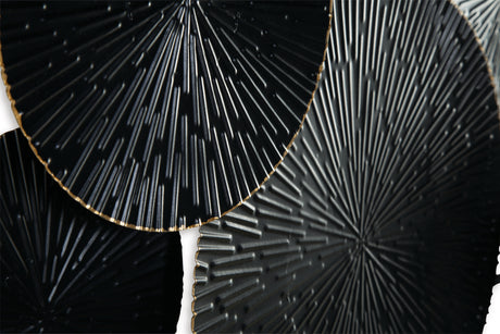 Rhetlen Black/Gold Finish Wall Decor from Ashley - Luna Furniture