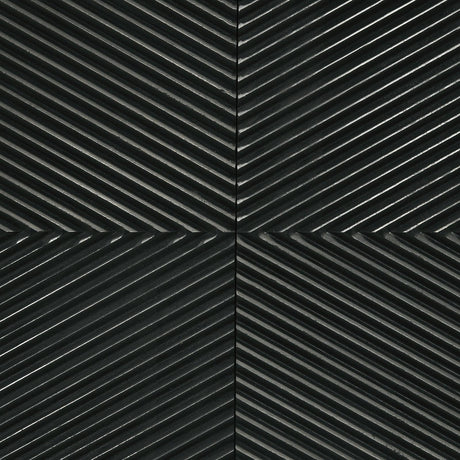 Riddell Black 4-Door Accent Cabinet from Coaster - Luna Furniture