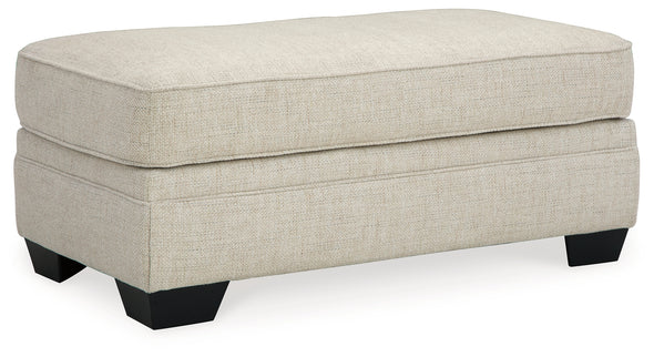 Rilynn Linen Ottoman - 3480914 - Luna Furniture