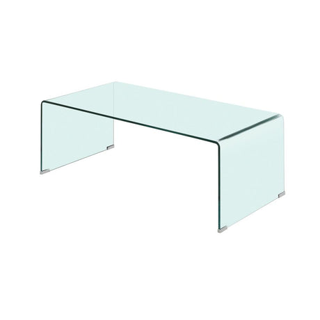 Ripley Rectangular Coffee Table Clear - 705328 - Luna Furniture