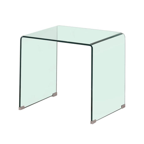 Ripley Square End Table Clear - 705327 - Luna Furniture