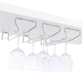 Risley White High Gloss 2-Door Circular LED Home Bar with Wine Storage from Coaster - Luna Furniture