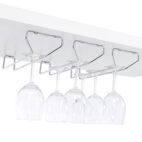 Risley White High Gloss 2-Door Circular LED Home Bar with Wine Storage from Coaster - Luna Furniture