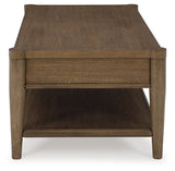 Roanhowe Brown Coffee Table - T769-1 - Luna Furniture