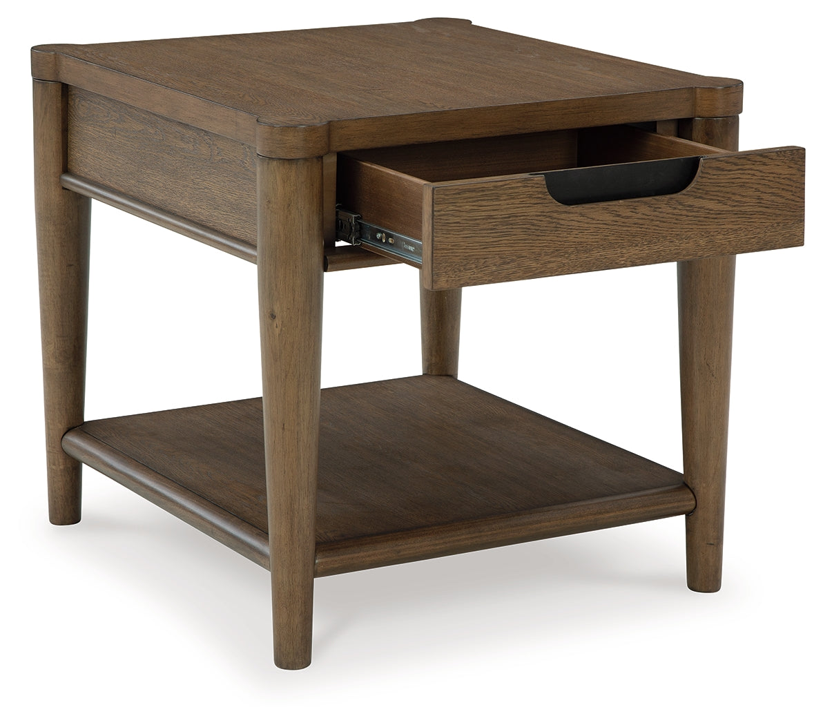 Roanhowe Brown End Table from Ashley - Luna Furniture