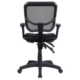 Rollo Black Adjustable Height Office Chair from Coaster - Luna Furniture