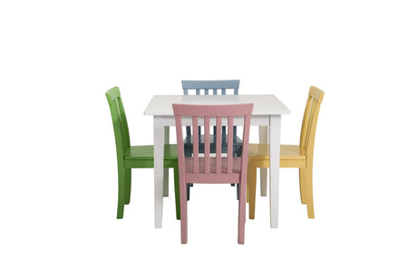 Rory 5-piece Dining Set Multi Color - 460235 - Luna Furniture