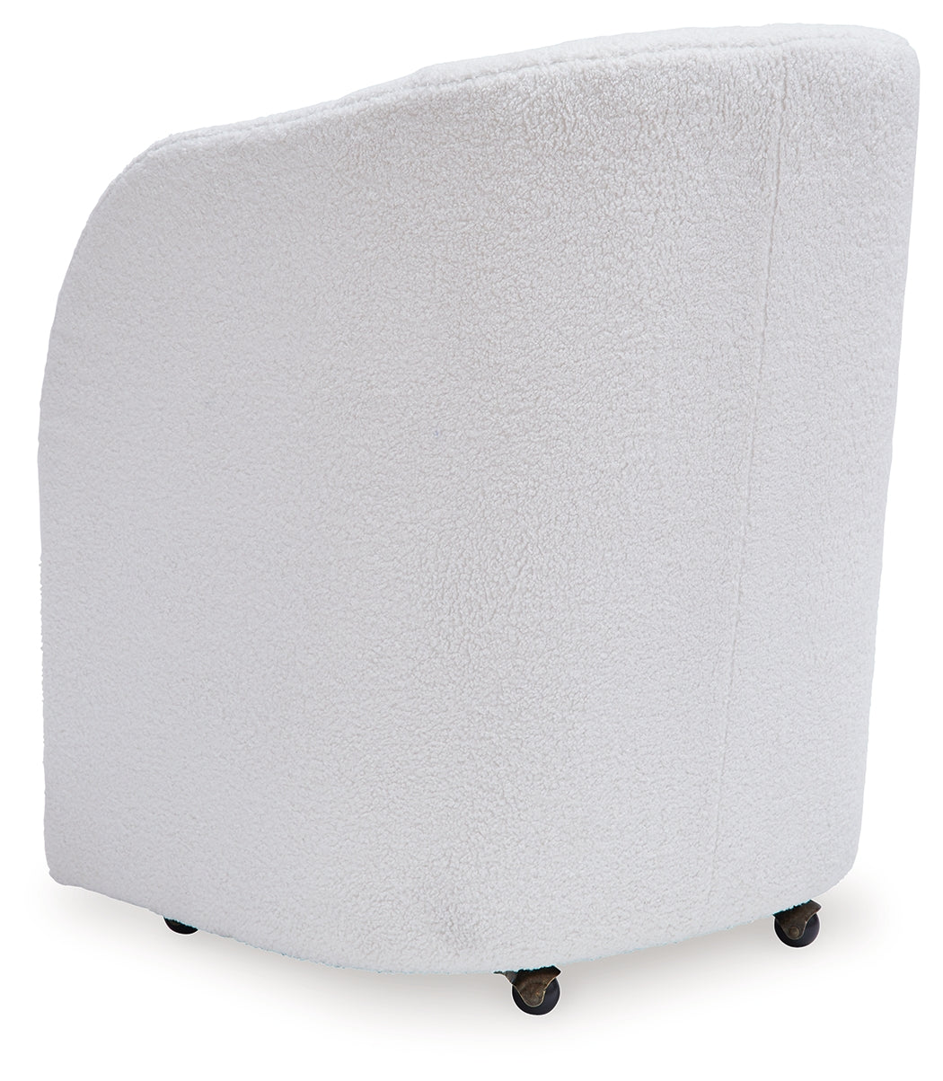 Rowanbeck Ivory Dining Chair, Set of 2 from Ashley - Luna Furniture