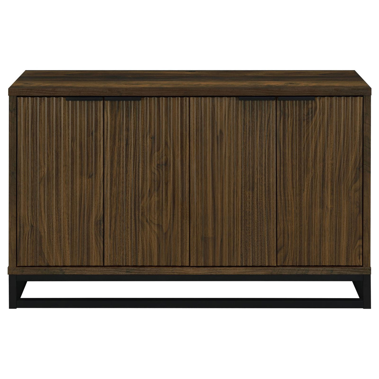 Ryatt Dark Pine 4-Door Engineered Wood Accent Cabinet from Coaster - Luna Furniture