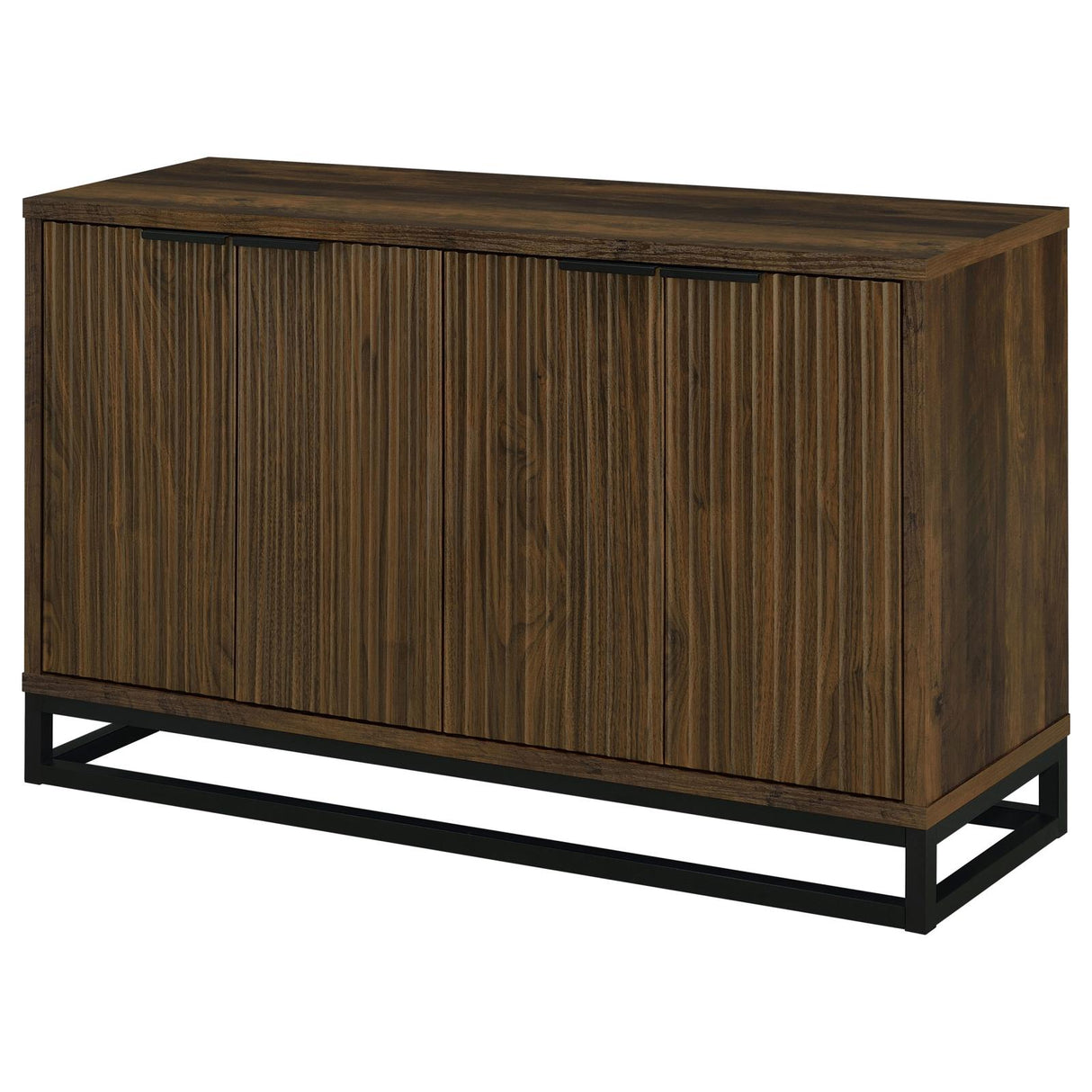 Ryatt 4-door Engineered Wood Accent Cabinet Dark Pine - 950393 - Luna Furniture
