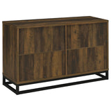 Ryatt Dark Pine 4-Door Engineered Wood Accent Cabinet from Coaster - Luna Furniture