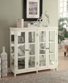 Sable 4-door Display Accent Cabinet White - 950306 - Luna Furniture