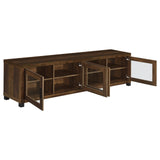 Sachin Rectangular TV Console with Glass Doors from Coaster - Luna Furniture