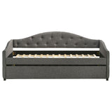 Sadie Upholstered Twin Daybed with Trundle - 300638 - Luna Furniture