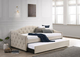Sadie Upholstered Twin Daybed with Trundle - 300639 - Luna Furniture