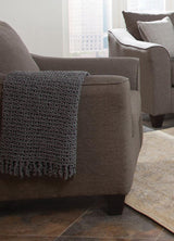 Salizar Gray Flared Arm Chair from Coaster - Luna Furniture