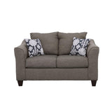 Salizar Gray Flared Arm Loveseat from Coaster - Luna Furniture