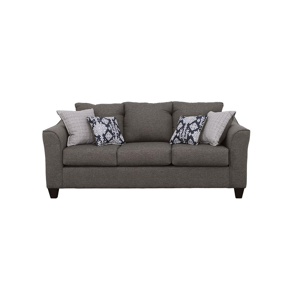 Salizar Gray Flared Arm Sofa from Coaster - Luna Furniture